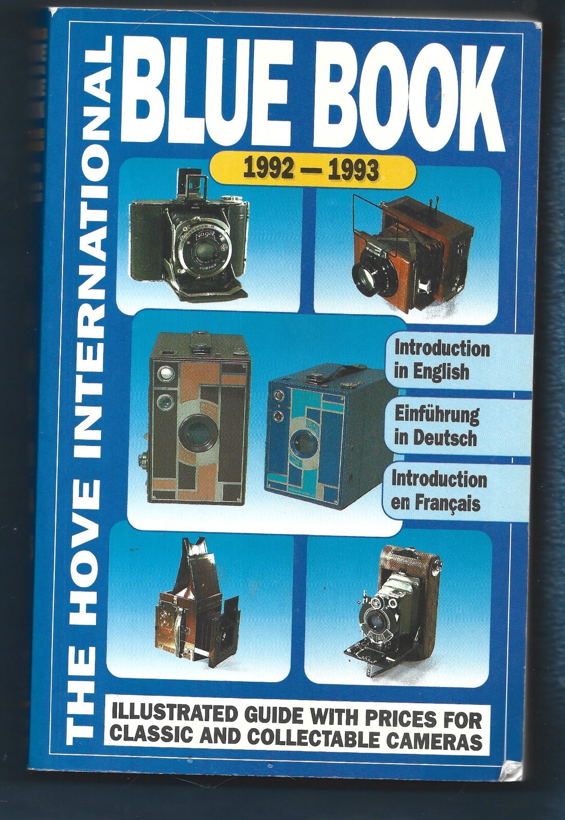 Hove International Blue Book-Classic Cameras PB-Douglas St. Denny-480 pages