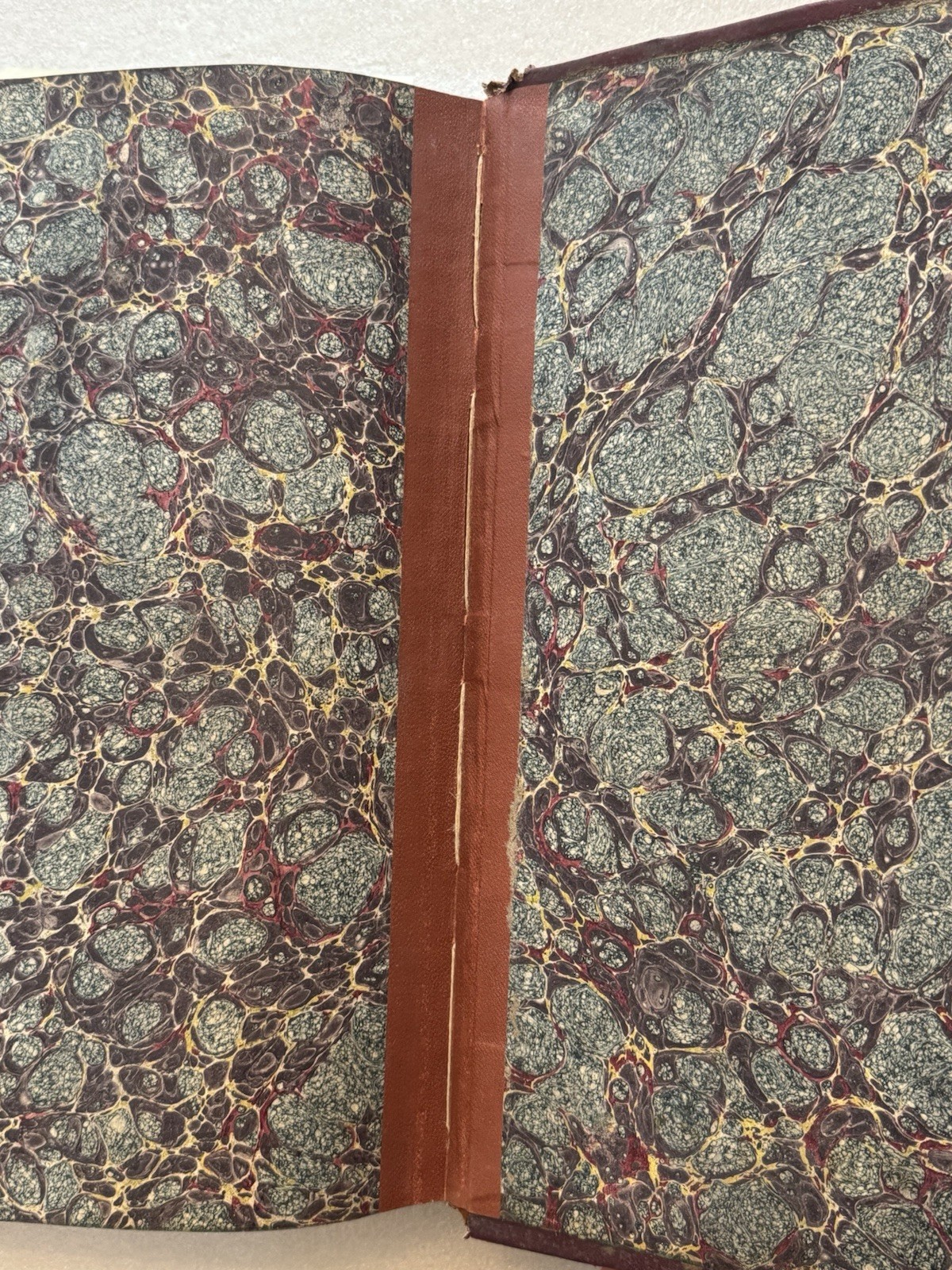 Circa 1880s Antique Mostly Unused Ledger Journal 600+ Pages Medairy & Bowers