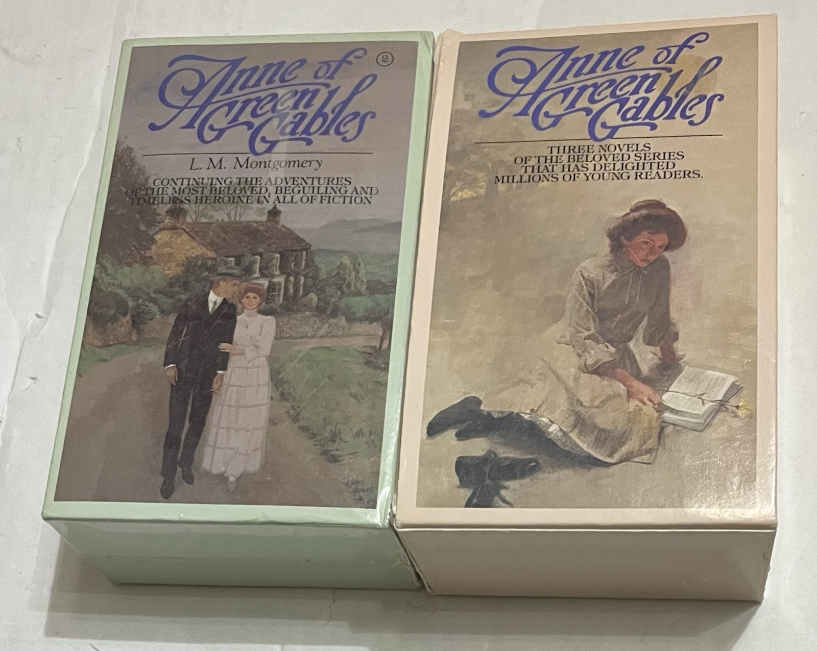Vintage Anne of Green Gables Books 1-6 Paperback Box Set Bantam 1980’s 1 NEW