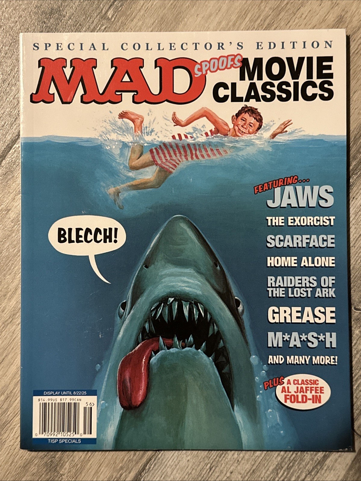 Mad Magazine Special Collector’s Edition Movie Classics Spoofs 2025 Jaws