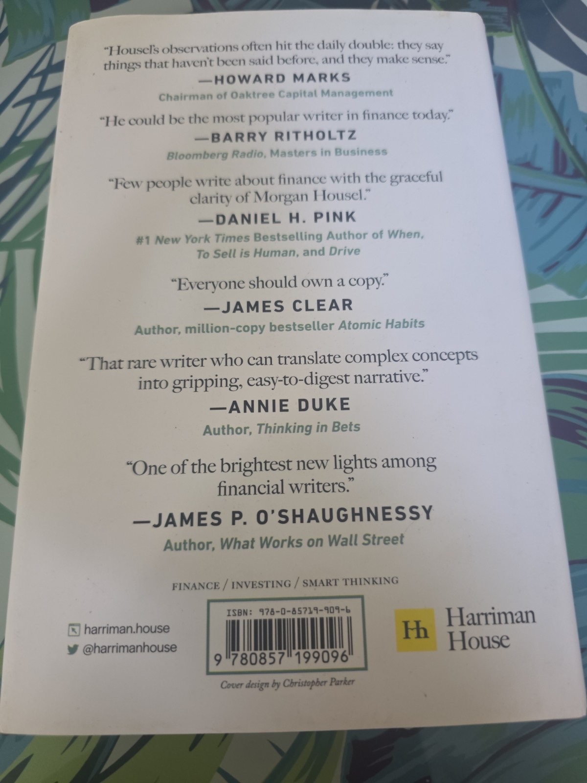 The Psychology of Money – hardback: Timeless lessons on wealth, gree – VERY GOOD