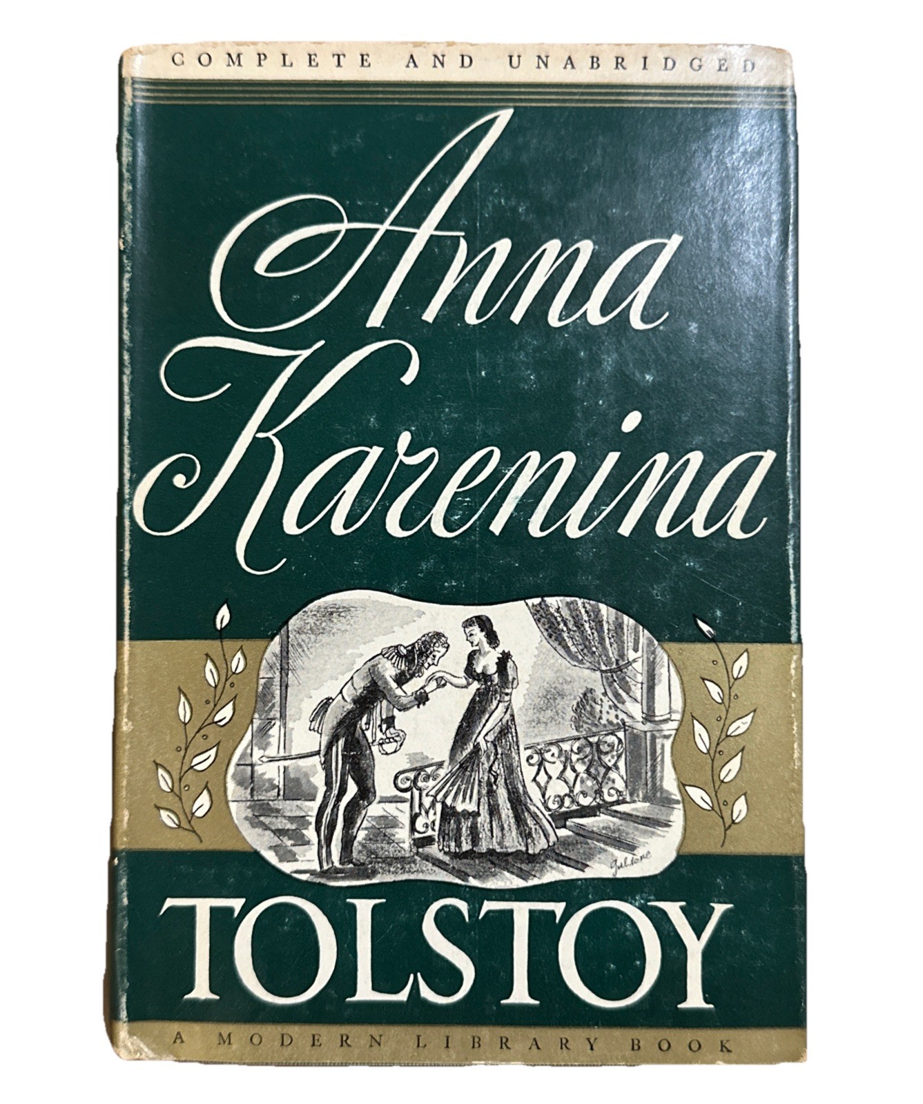 Anna Karenina Leo Tolstoy Modern Library HCDJ (1950)