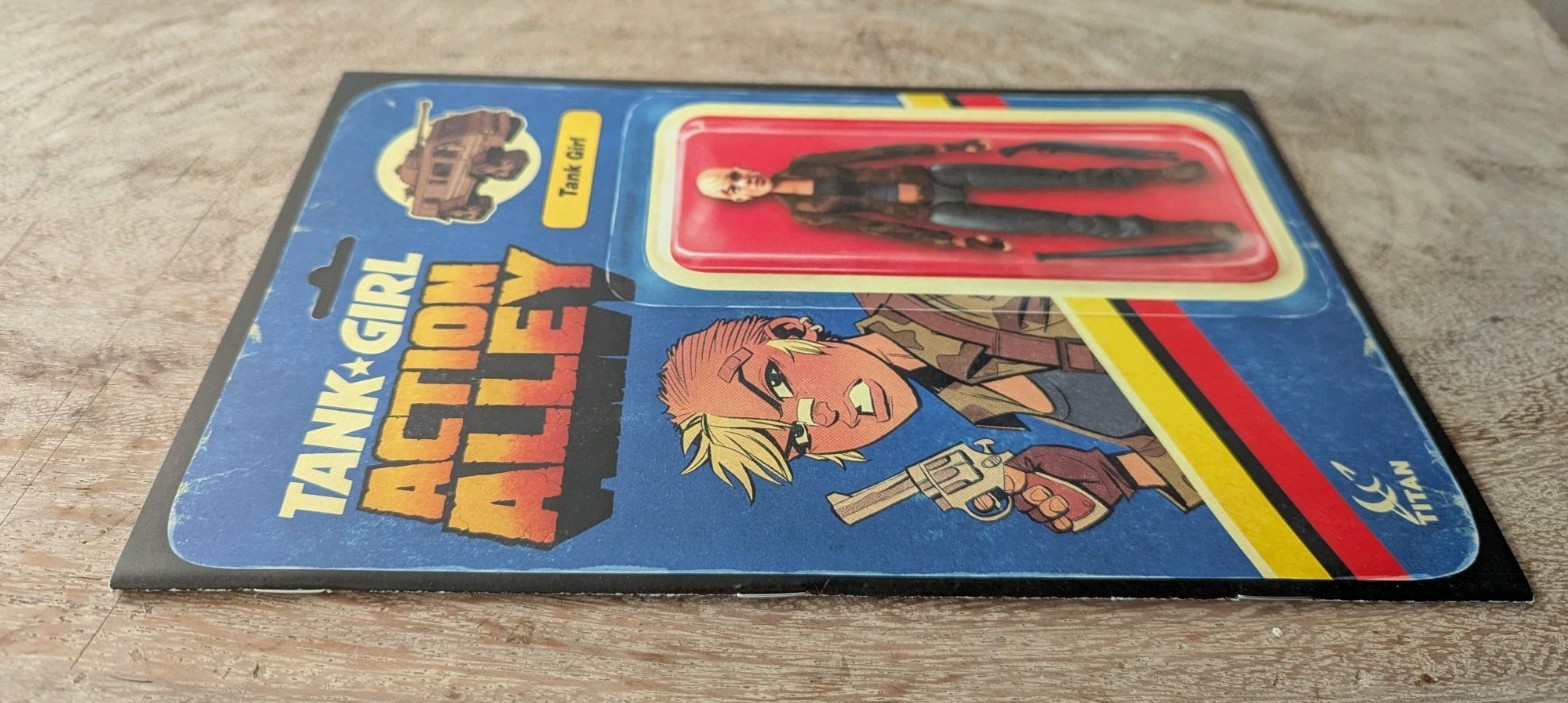 Tank Girl Action Alley #1 Cover B Action Figure Variant Cover Titan Comics 2018