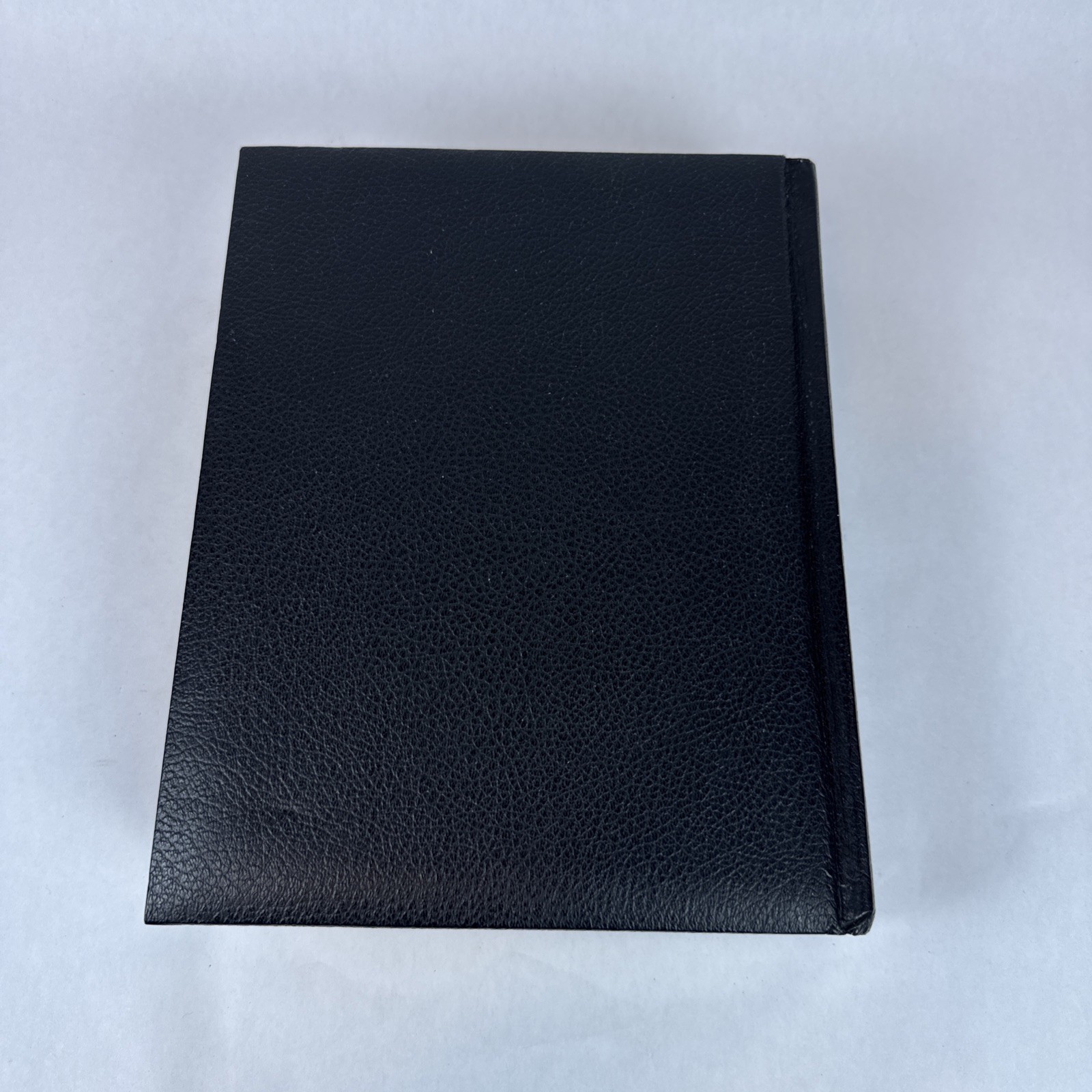 HOLY BIBLE Bible House Full Color KJV Large Black Leather 11″ x9″ 7Lbs Gilded