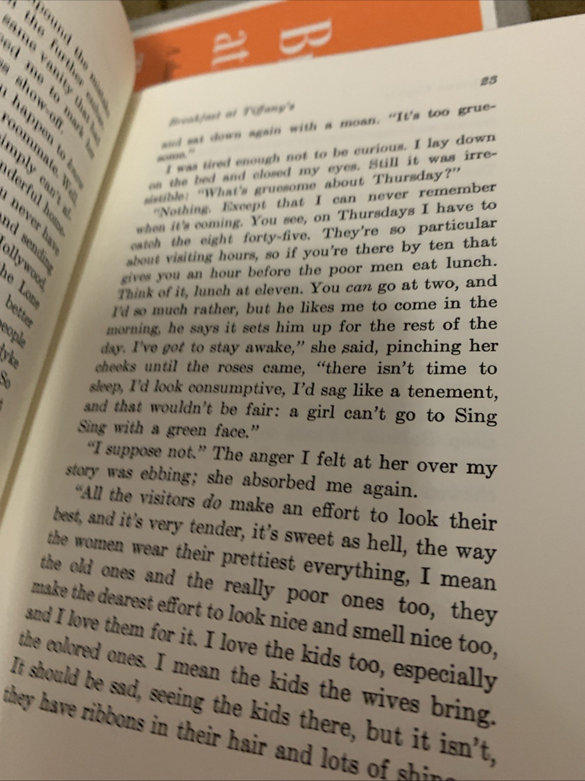 BREAKFAST AT TIFFANY’S By Truman Capote First Edition Library Facsimile Edition