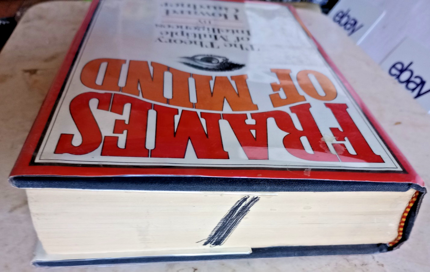 1983 4THpt FRAMES OF MIND HOWARD GARDNER HC/HARDCOVER/DJ BOOK