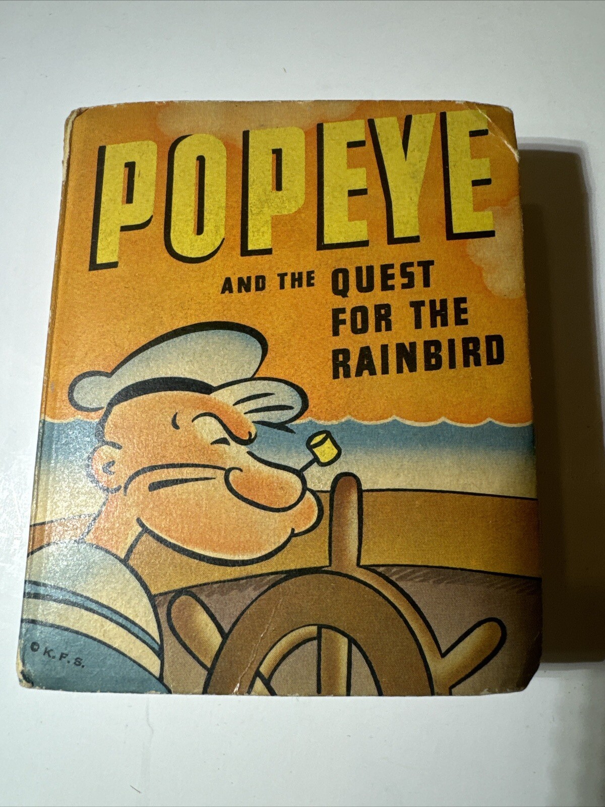 Popeye and the Quest for the Rainbird 1943 Big Better Little Book Vintage Mint