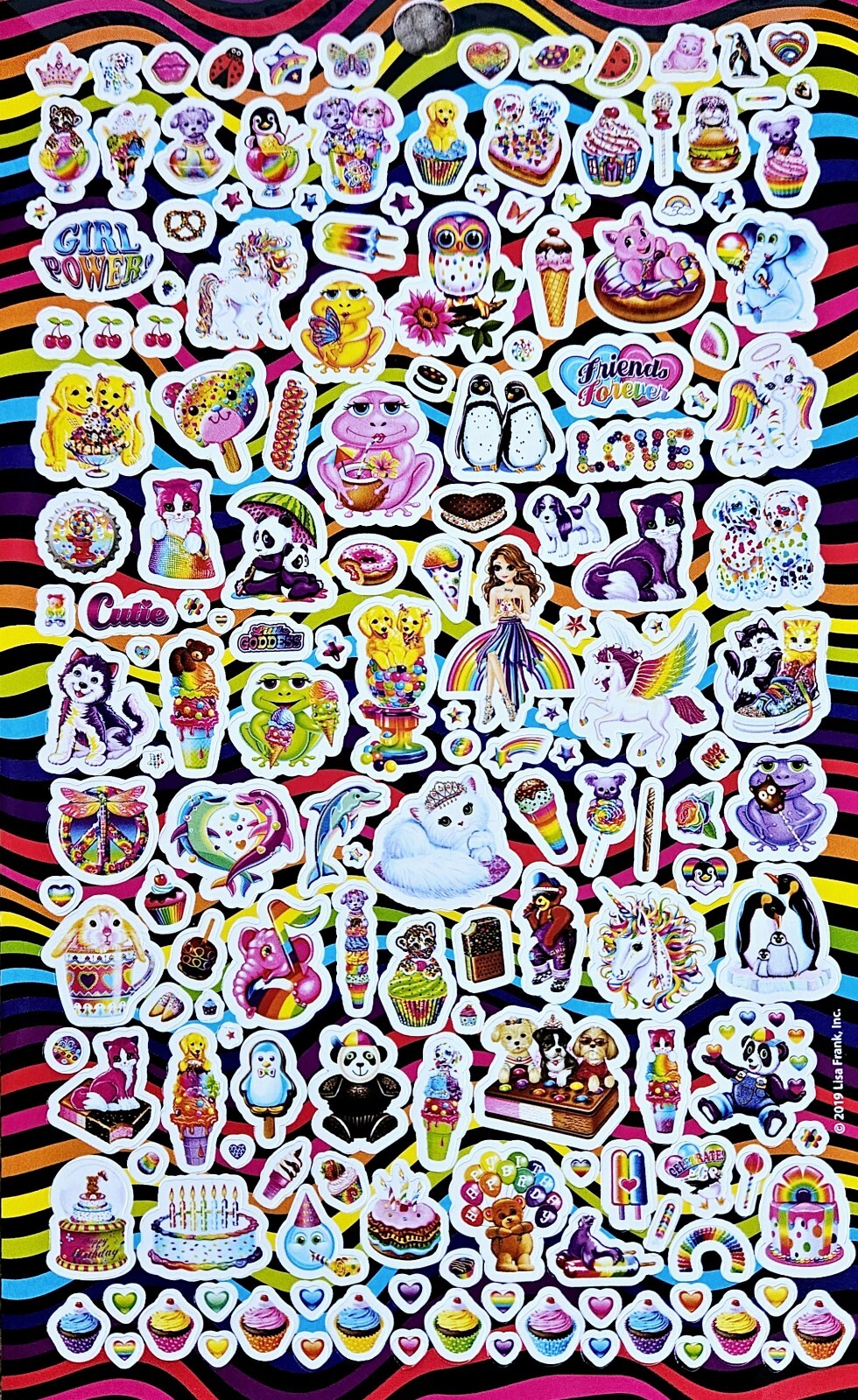 Lisa Frank Ultimate Gift Set Jumbo Coloring & Activity Books Plus 600+ stickers!