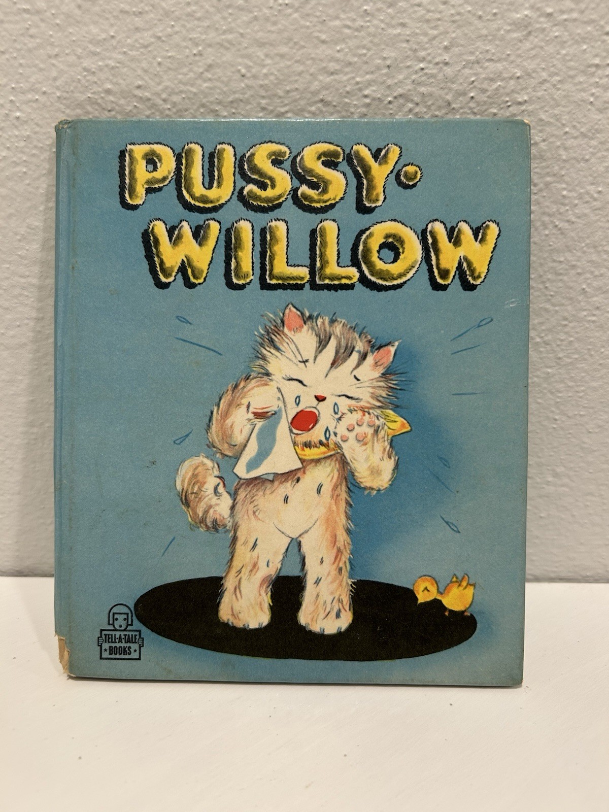 1948 Pussy – Willow Blue Cover Book Whitman Publishing Tell a Tales Emma McKean