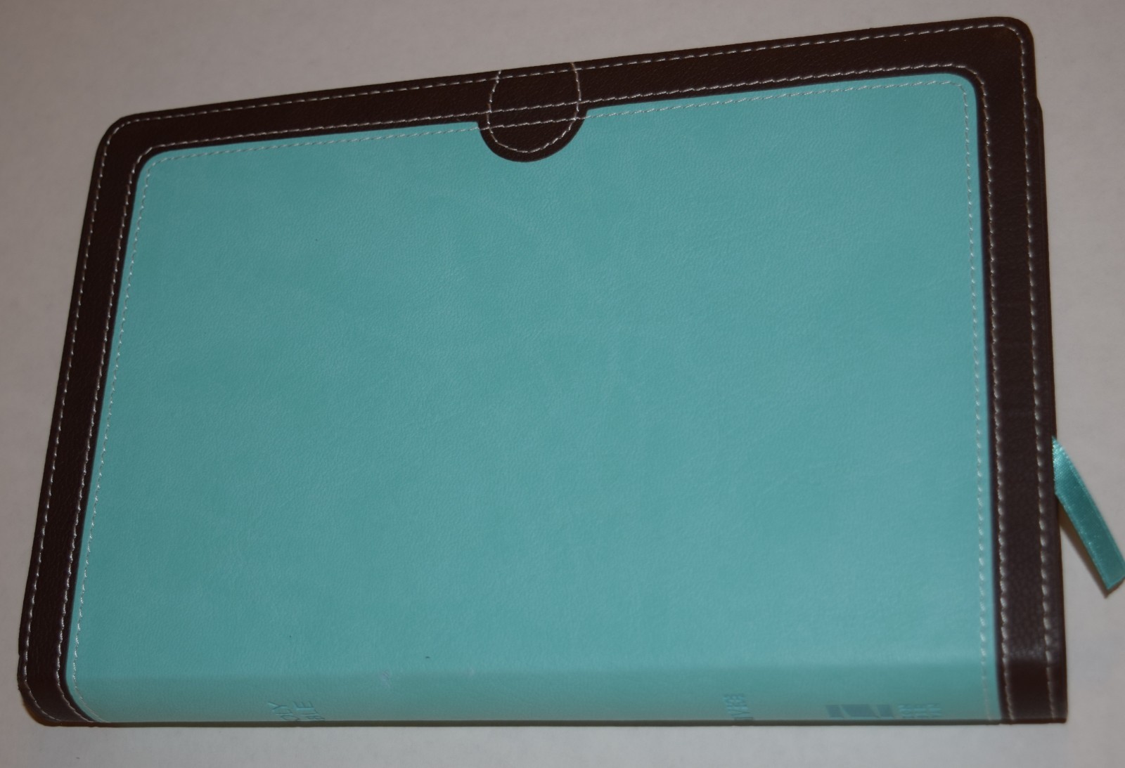 The Holy Bible New International Version Thinline Zondervan Aqua 2011 Patterned