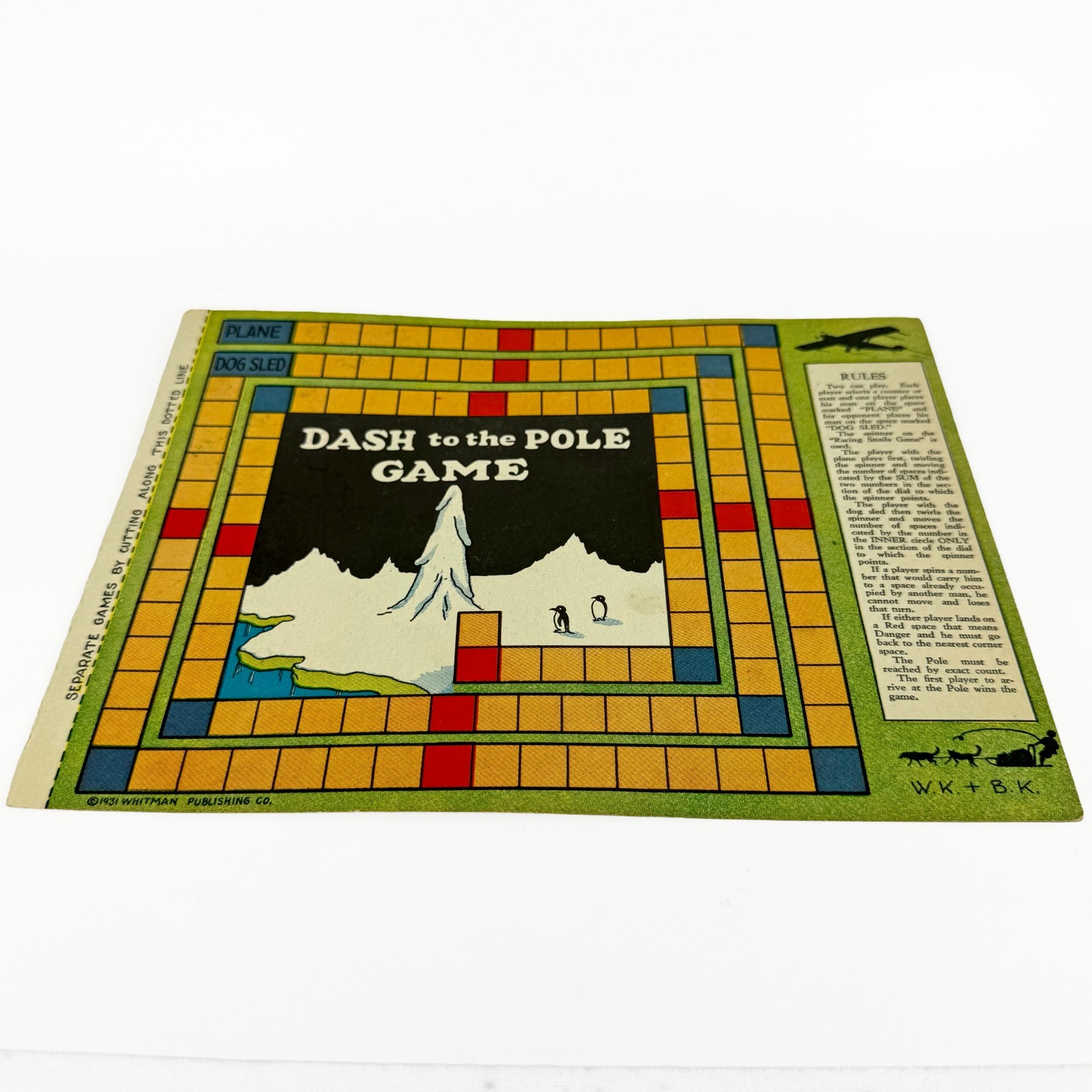 Ready to Play Games 1931 Whitman Publishing Vintage