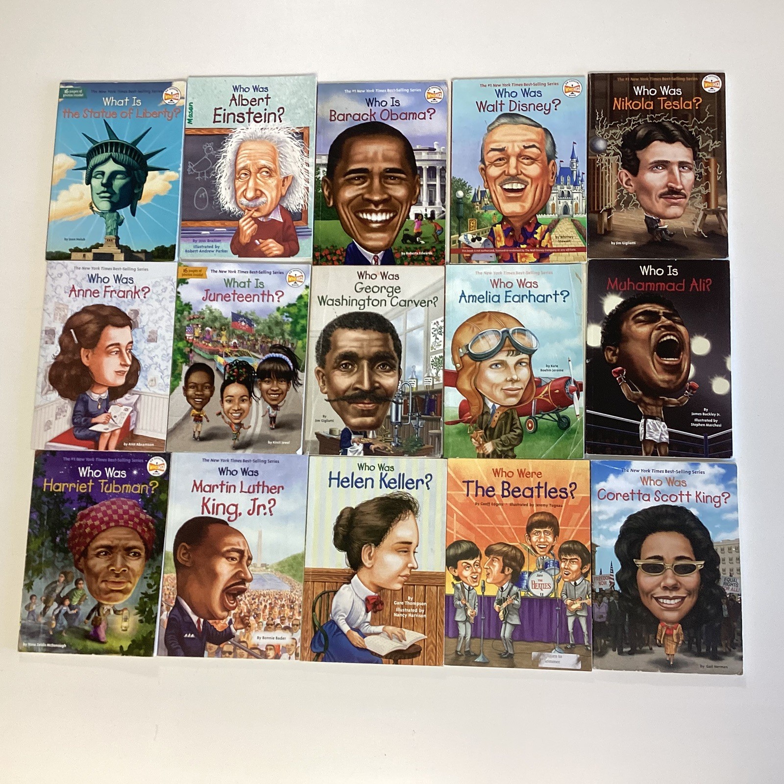 Who HQ Who What Where 15 Book Lot