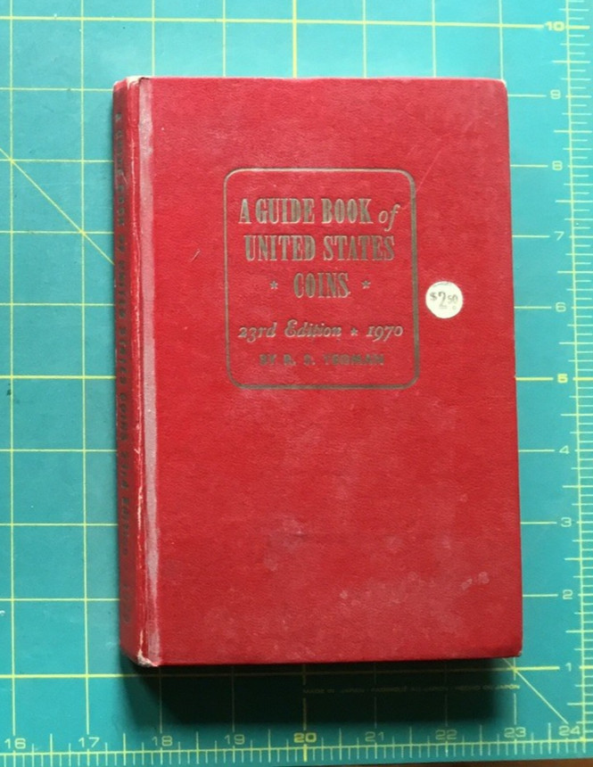 1970 A GUIDE BOOK of UNITED STATES COINS 23rd edition 256 Pages & pictures nice