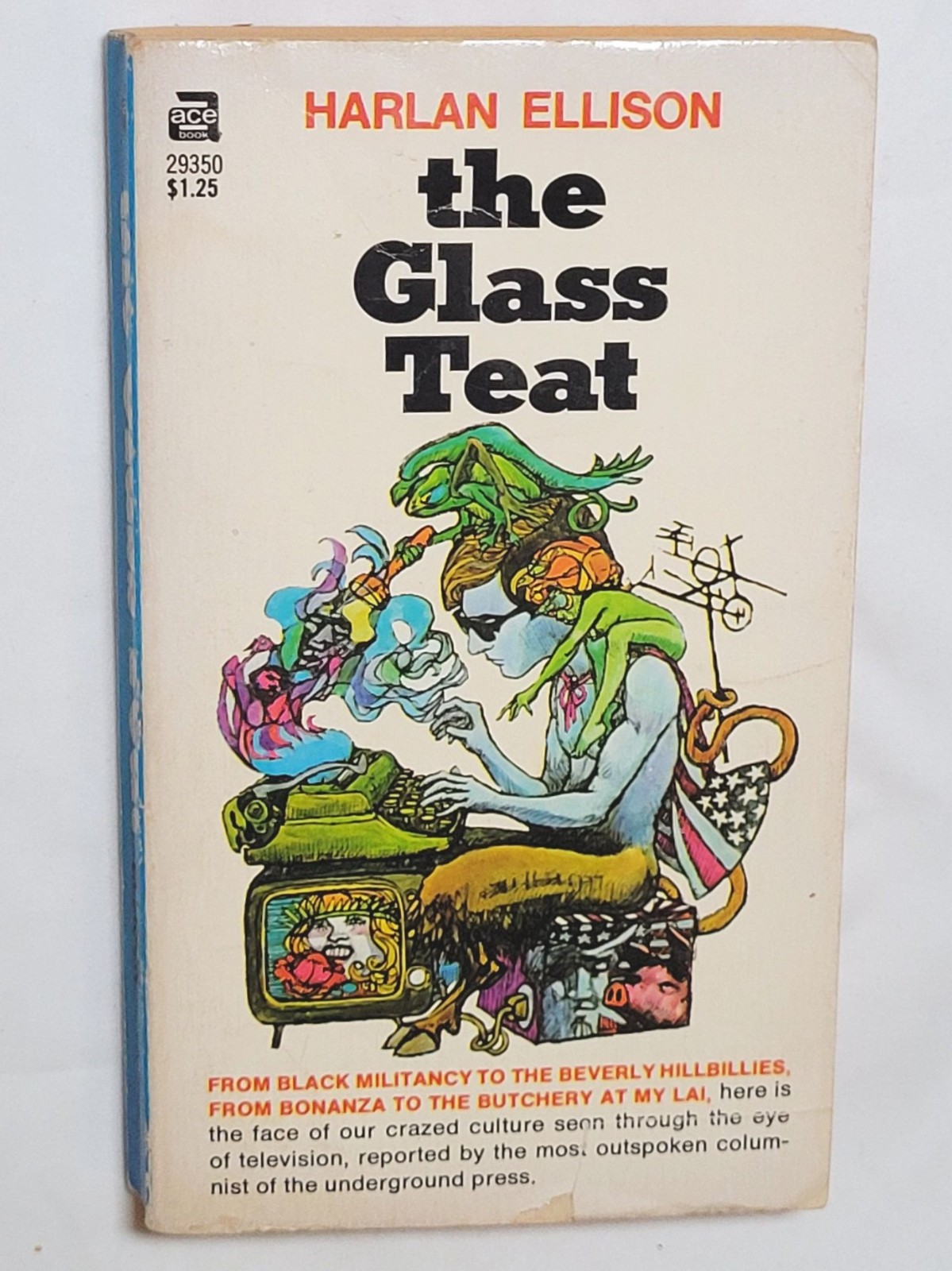 HARLAN ELLISON 1ST EDITION – The Glass Teat 1970 Los Angeles Free Press