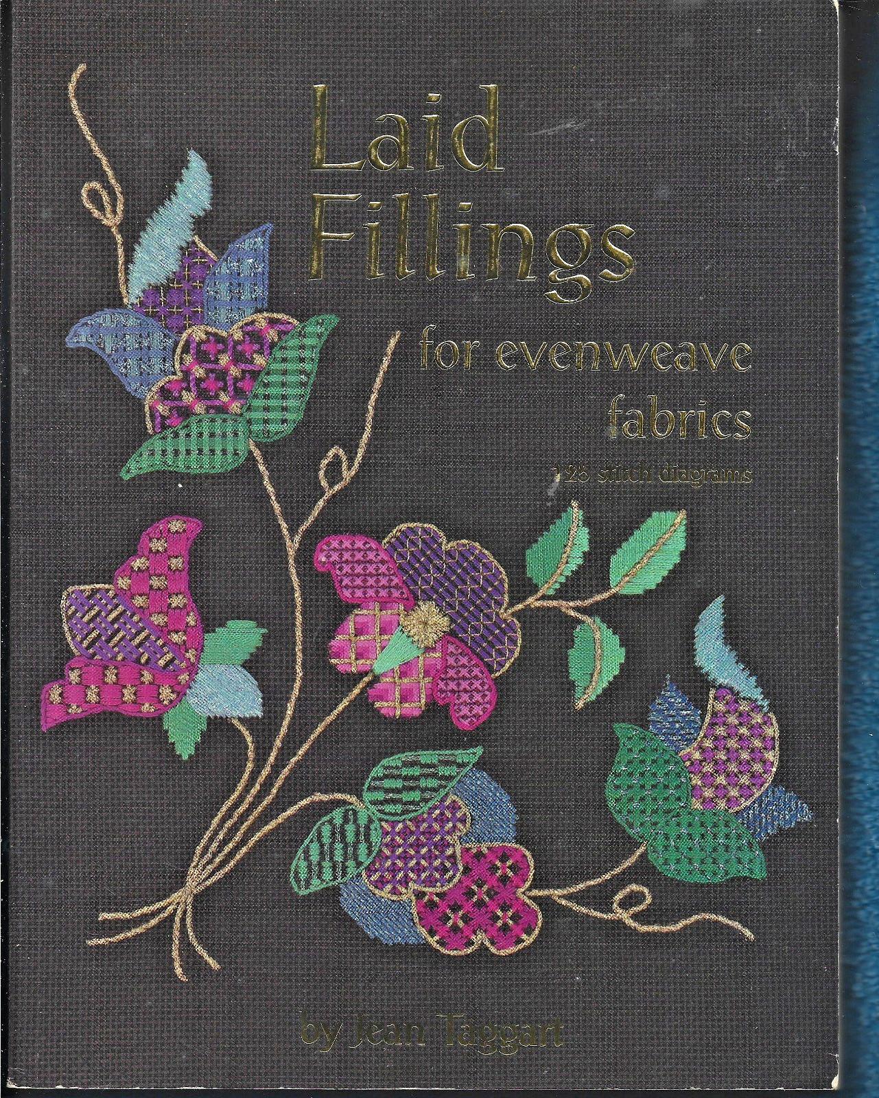 Laid Fillings for evenweave fabrics PB-1996-Jean Taggart-198 pages