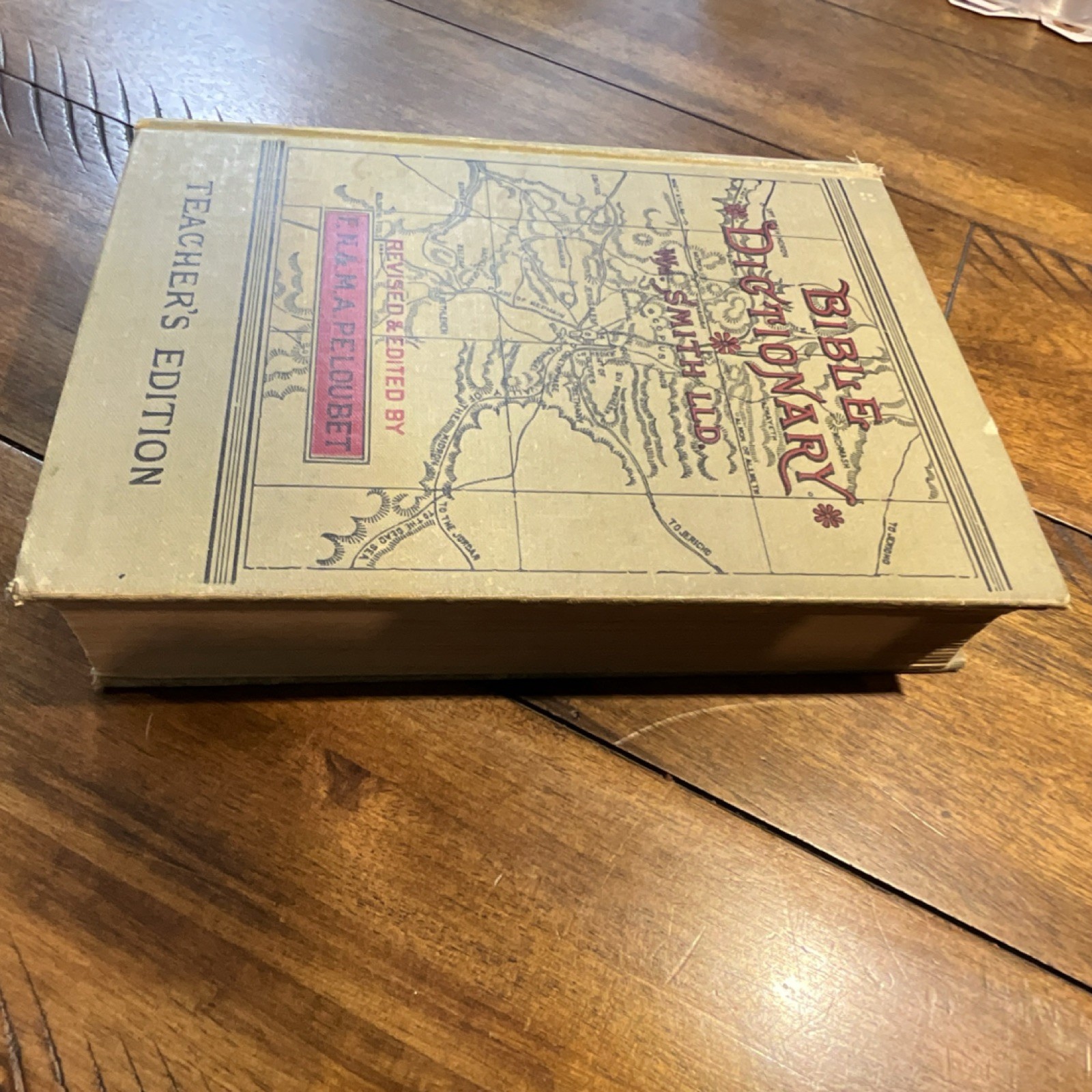 Bible Dictionary Teacher’s Edition by Smith & Peloubet, Winston, 822 Pages