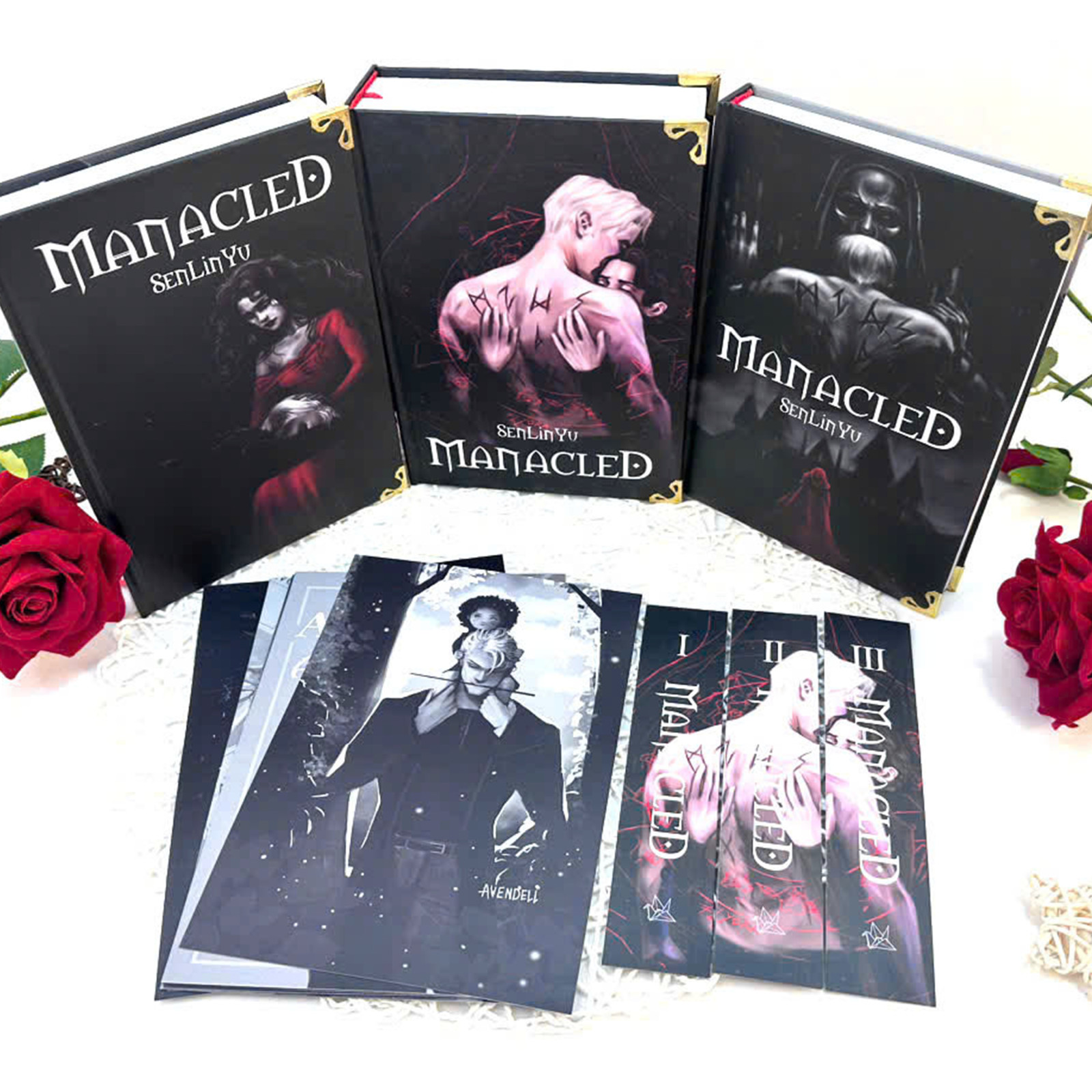 Manacled Book – Deluxe 3-Volume Edition with Illustrations – Complete Series 15