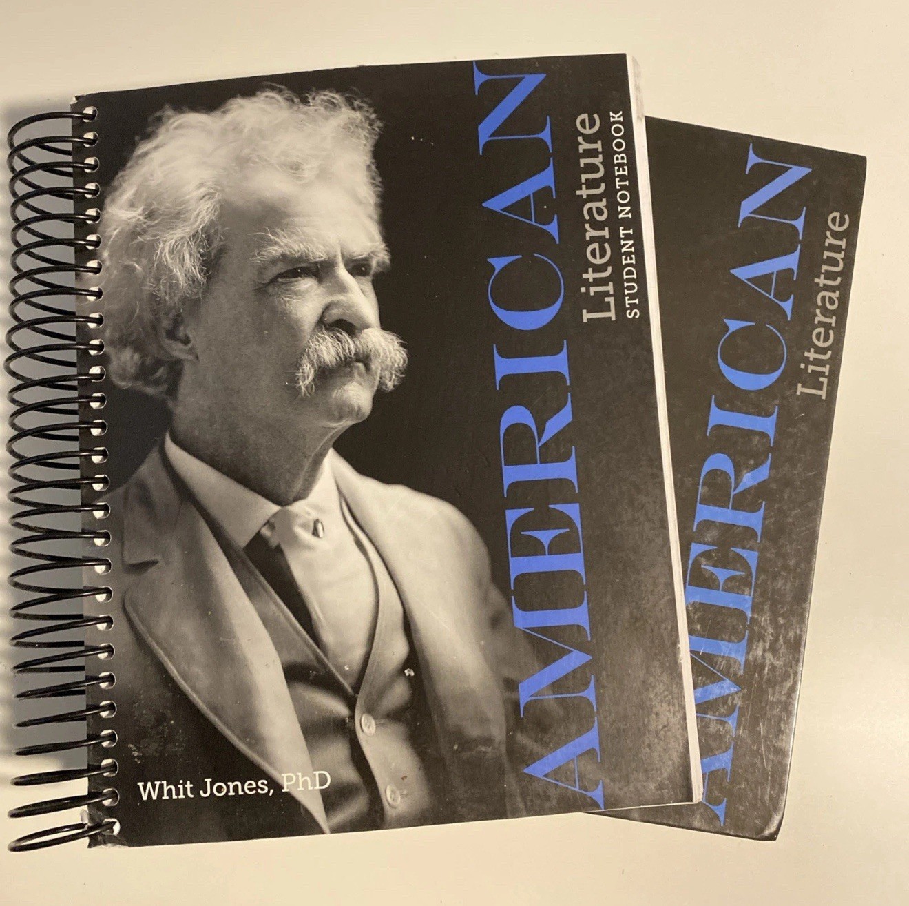 Apologia American Literature, Whit Jones, Text Book and Student Notebook
