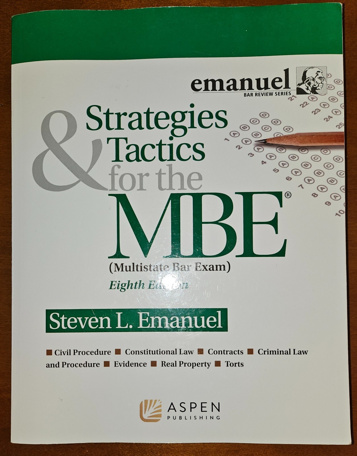 Bar Review Ser.: Strategies and Tactics® for the Mbe® : Multistate Bar Exam…