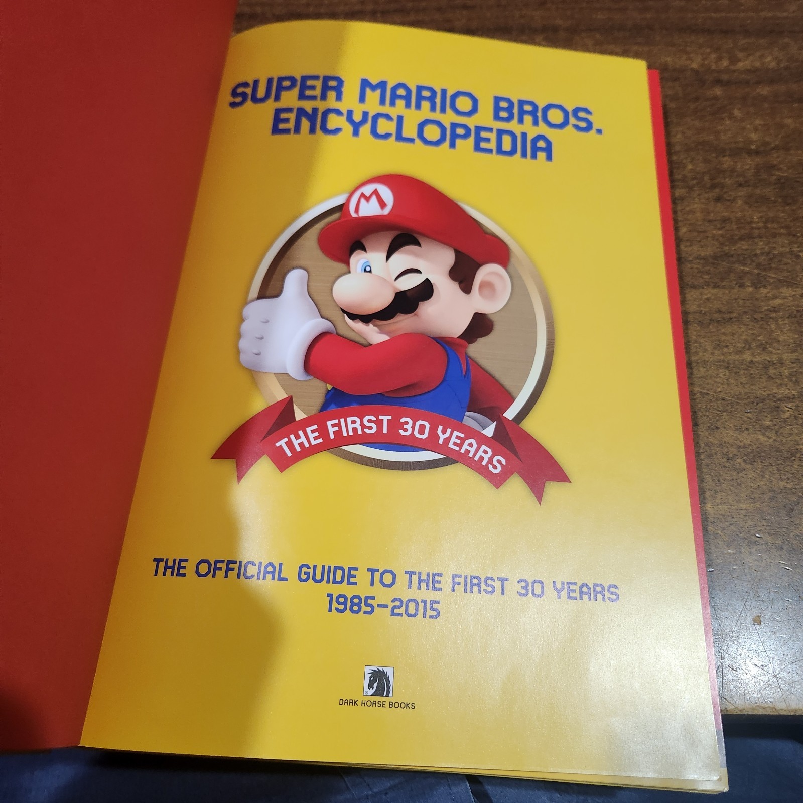 Super Mario Encyclopedia – Hardcover By Nintendo – Very Nice Book over 200 pages