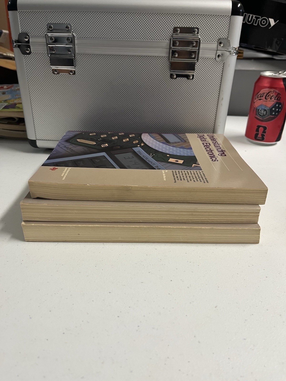 Vintage Texas Instruments Electronics Books Lot Of 3 Digital Automotive TI 1984