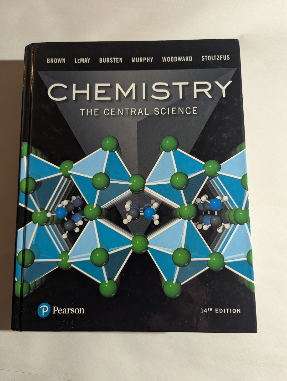 Chemistry: The Central Science (14th Edition) – Hardcover – Used 2018