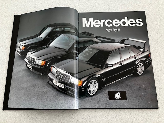 RARE MERCEDES large format book Nigel Fryatt 1991 110 color pages OUT OF PRINT