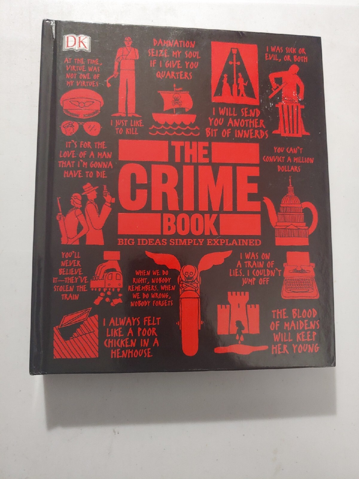 Big Ideas Ser.: The Crime Book : Big Ideas Simply Explained by DK (2017,…