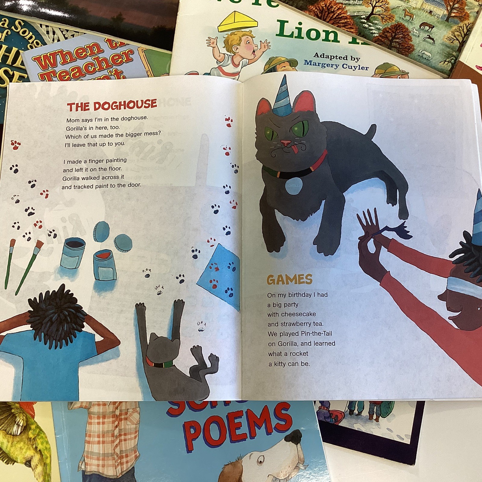 Poetry Poems Rhymes Children’s Random Preschool Daycare Classroom 20 Book Lot