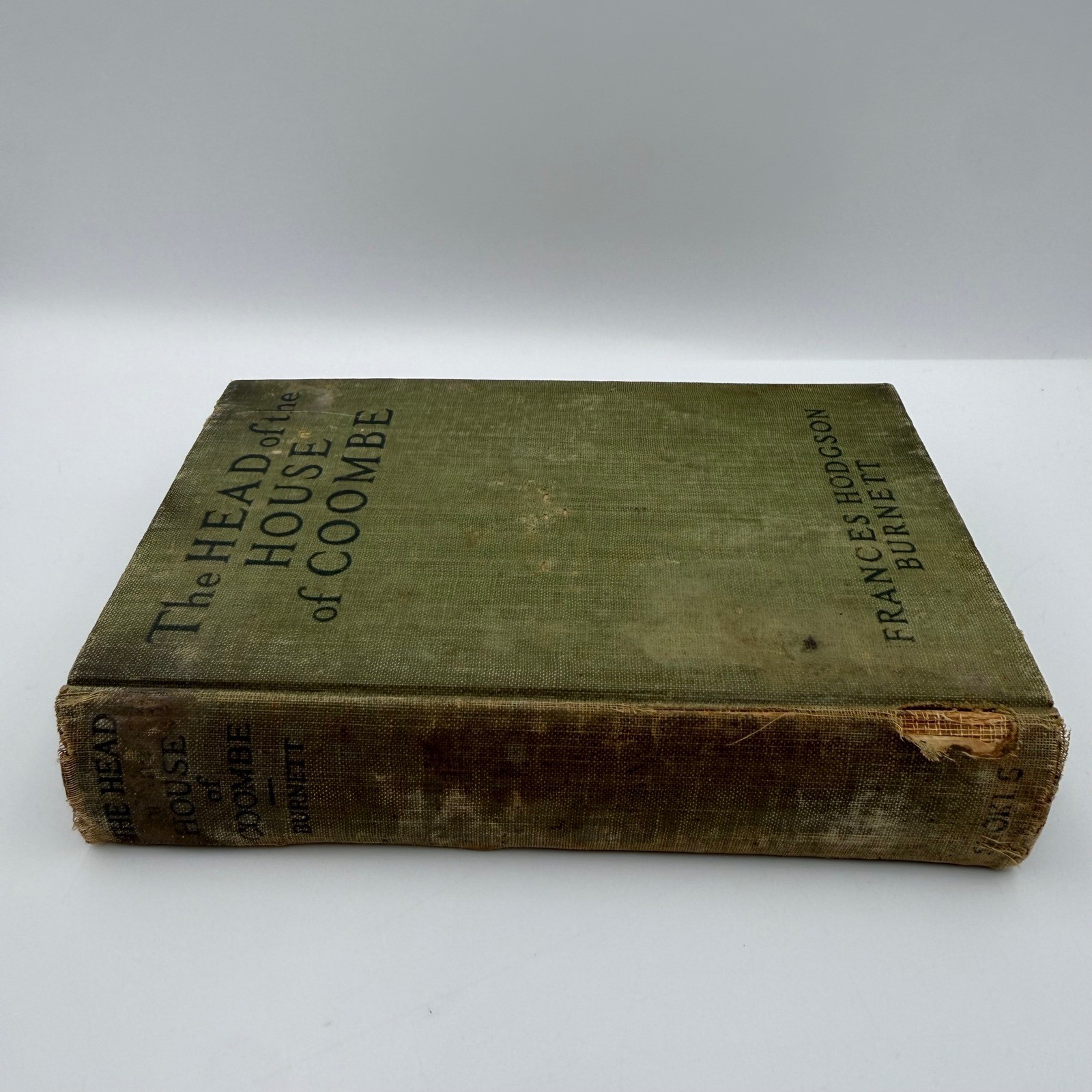 1922 The Head of the House of Coombe Frances Hodgson Burnett Hardcover Book
