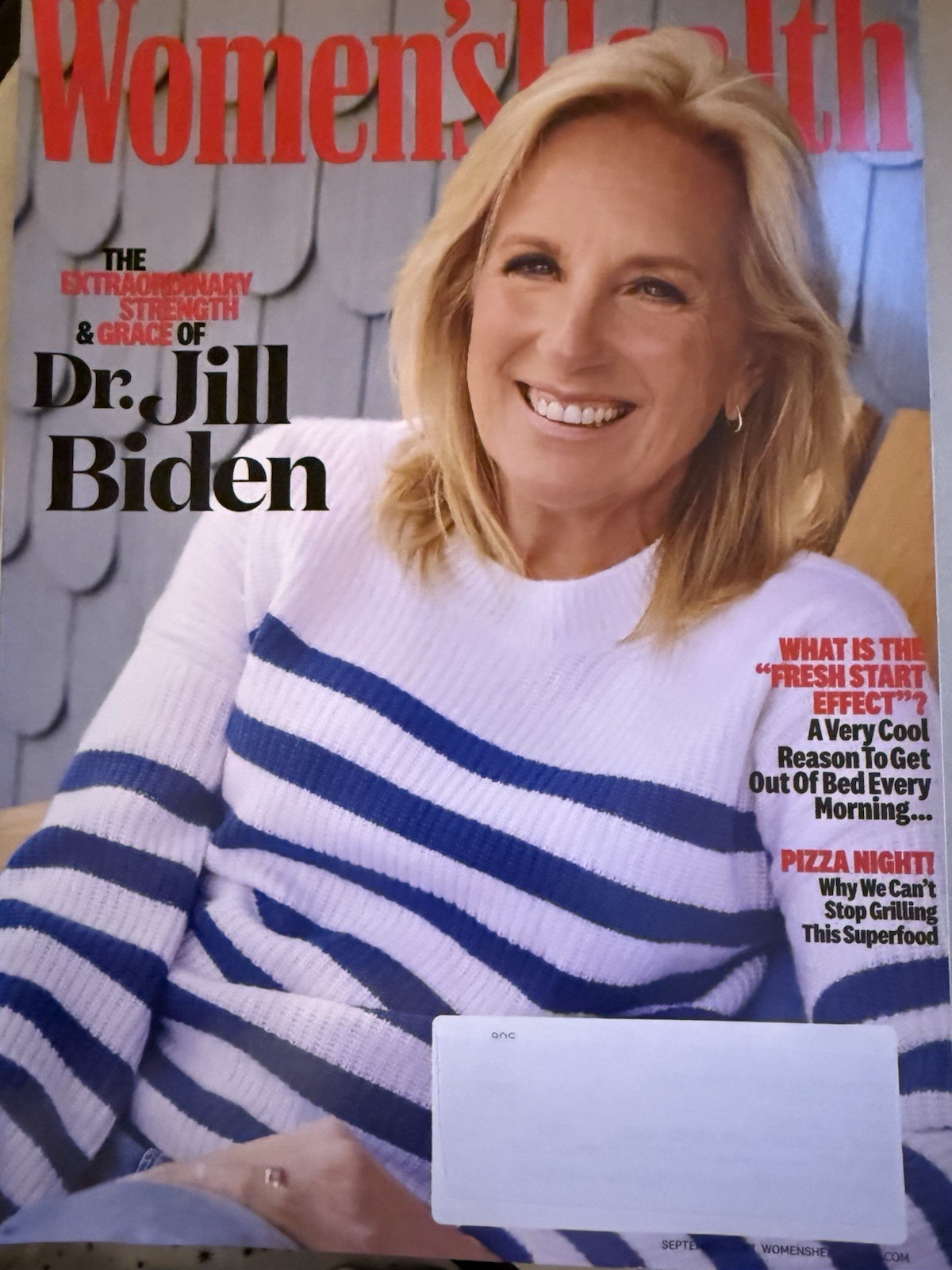 Women’s Health Magazine – September 2023 – Dr Jill Biden -extraordinary strength