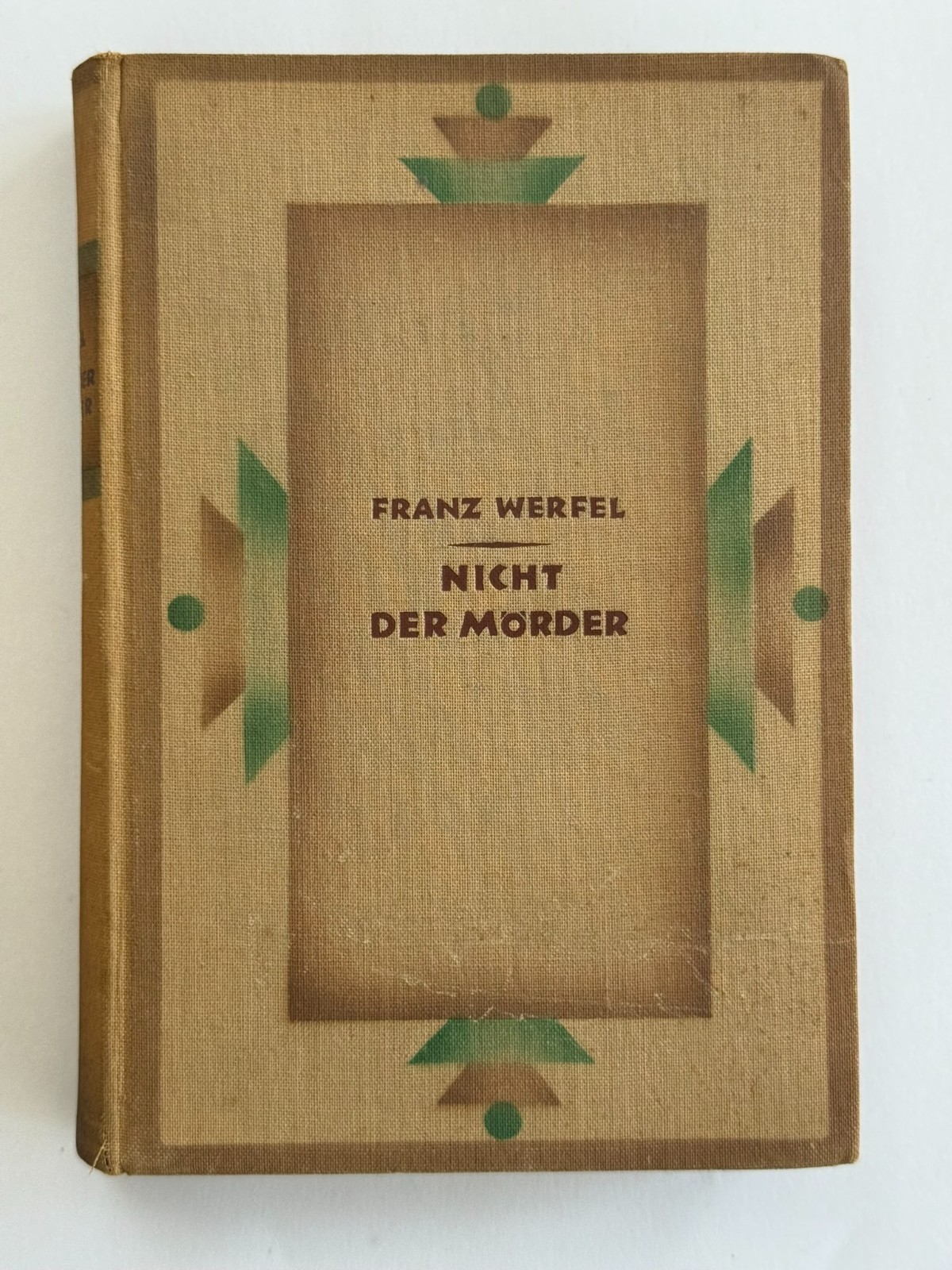 Franz Werfel Inscribed SIGNED in Vienna Nicht der Mörder 1922 Kurt Wolff German