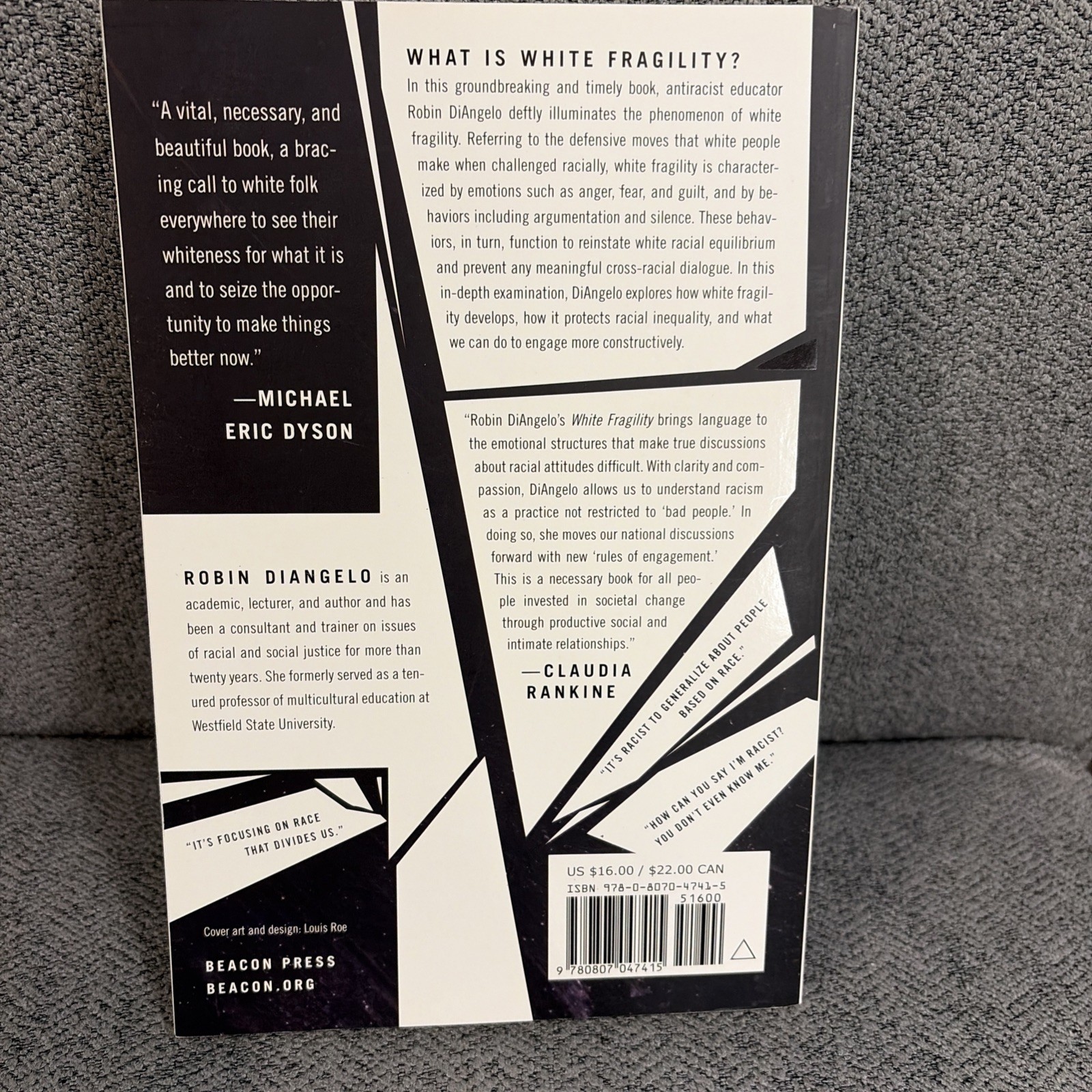 White Fragility by Robin DiAngelo NYT Bestseller (Paperback, 2018)