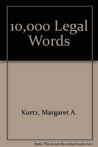 10000 Legal Words – GOOD