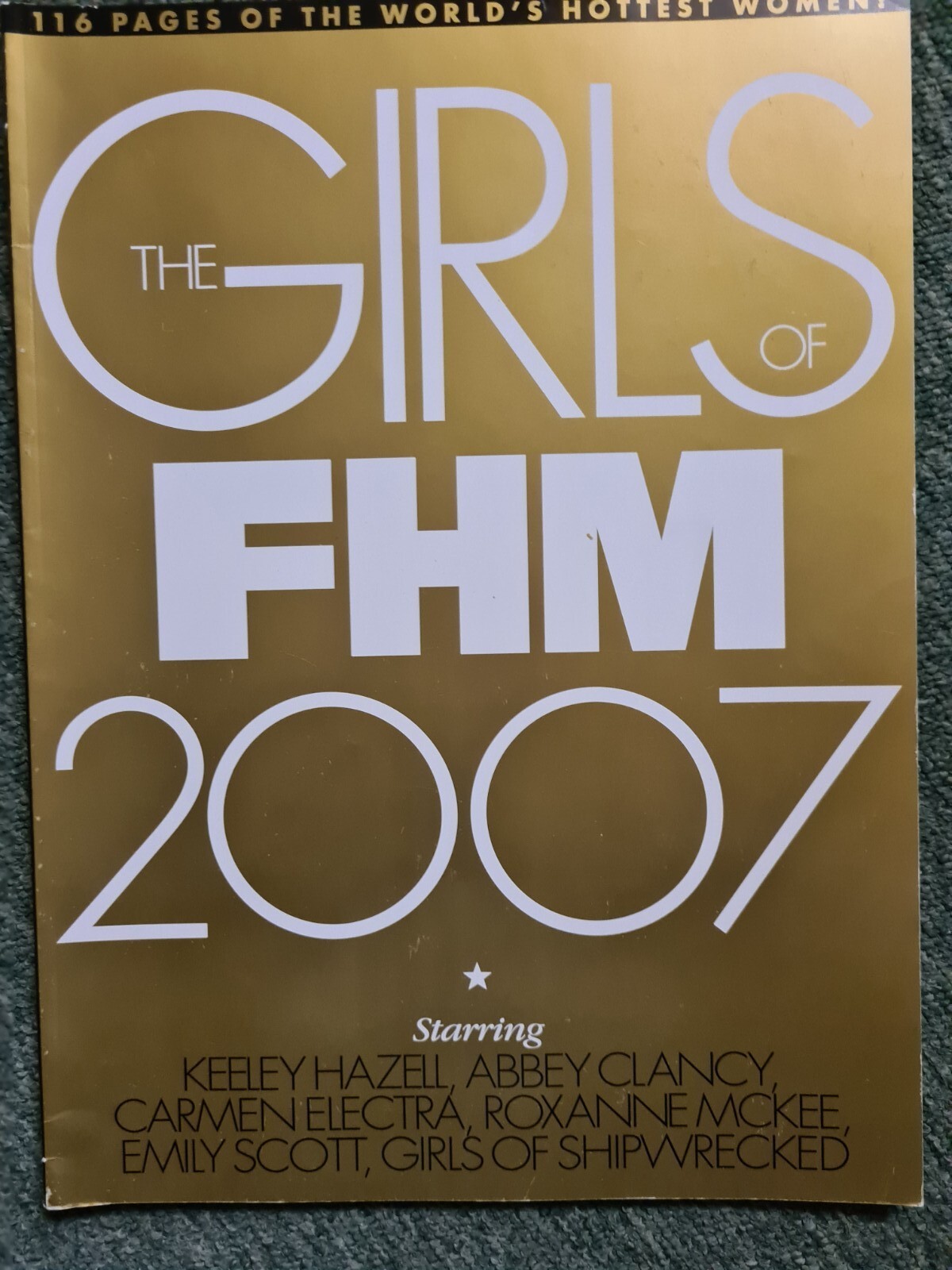 The Girls of FHM 2007 116 pages Emily Scott Keeley Hazel Very Good condition