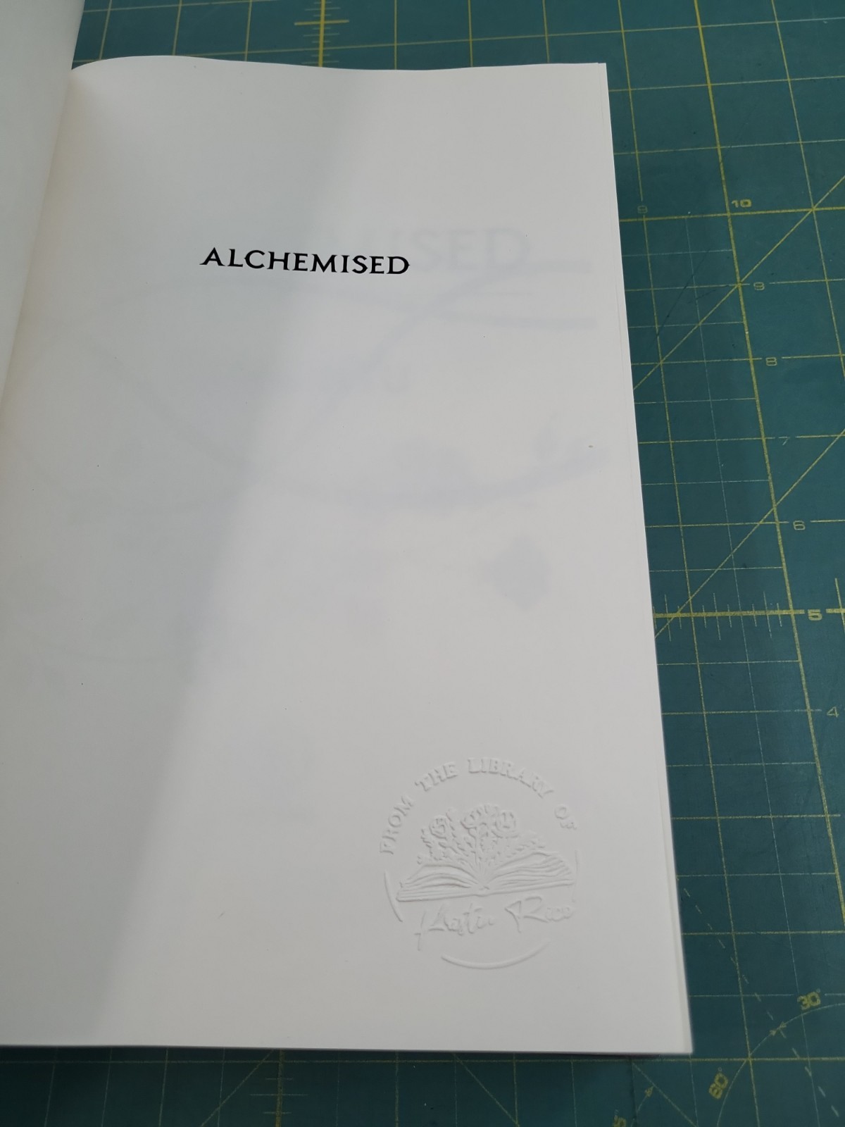 Alchemised by SenLinYu – First Edition 1st Printing – Hardcover w/ Dust Jacket