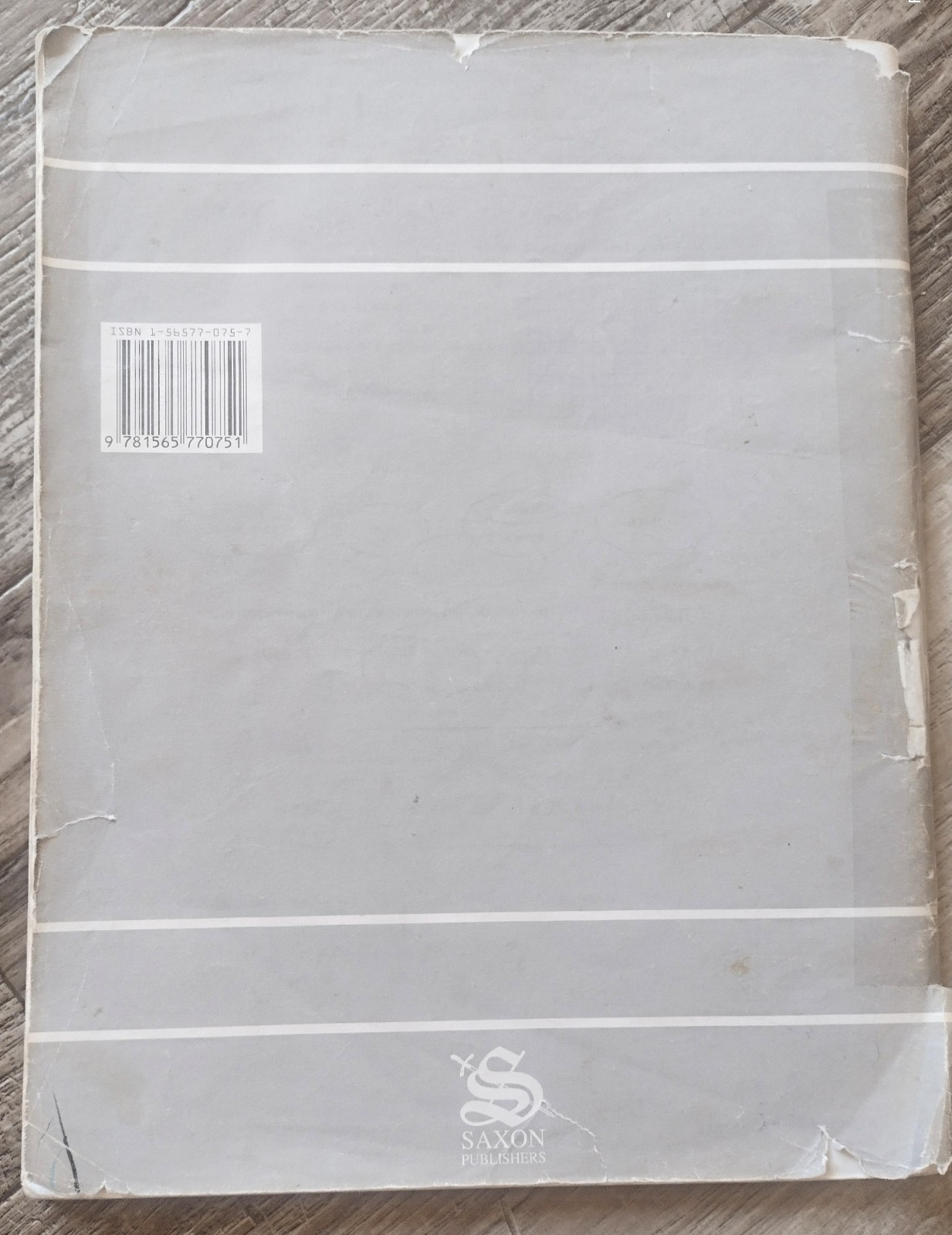 Saxon Algebra 1/2 2nd Edition Workbook &Home Study Packet +Test Forms