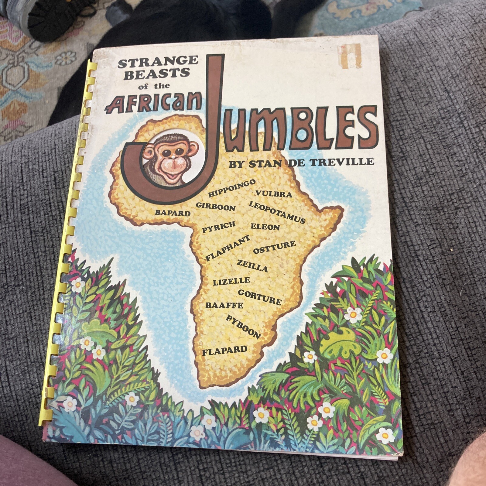 Stan De Treville STRANGE BEASTS OF THE AFRICAN JUMBLES 1st Edition Pub Nash 1970