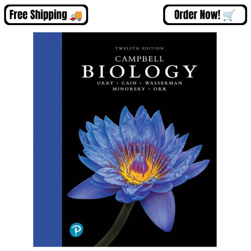 Campbell Biology Hardcover College Biology Book Latest Edition