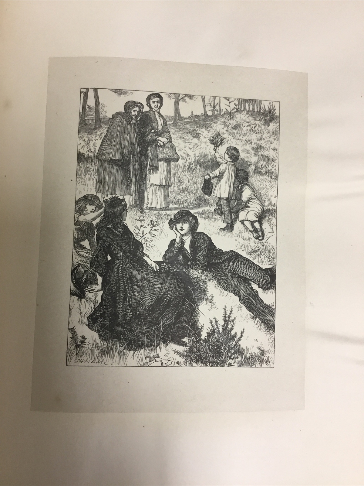 English Rustic Pictures Walker & Pinwell, India Proofs 1882