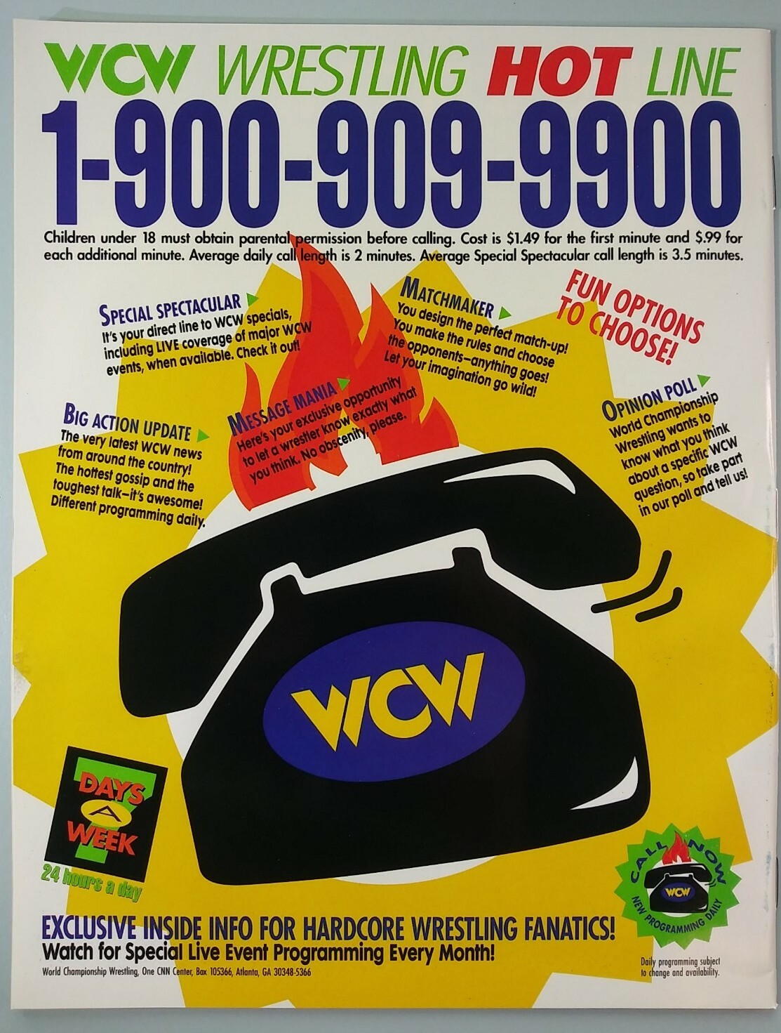 WCW MAGAZINE November 1992 Ron Simmons Madusa WWF PWI