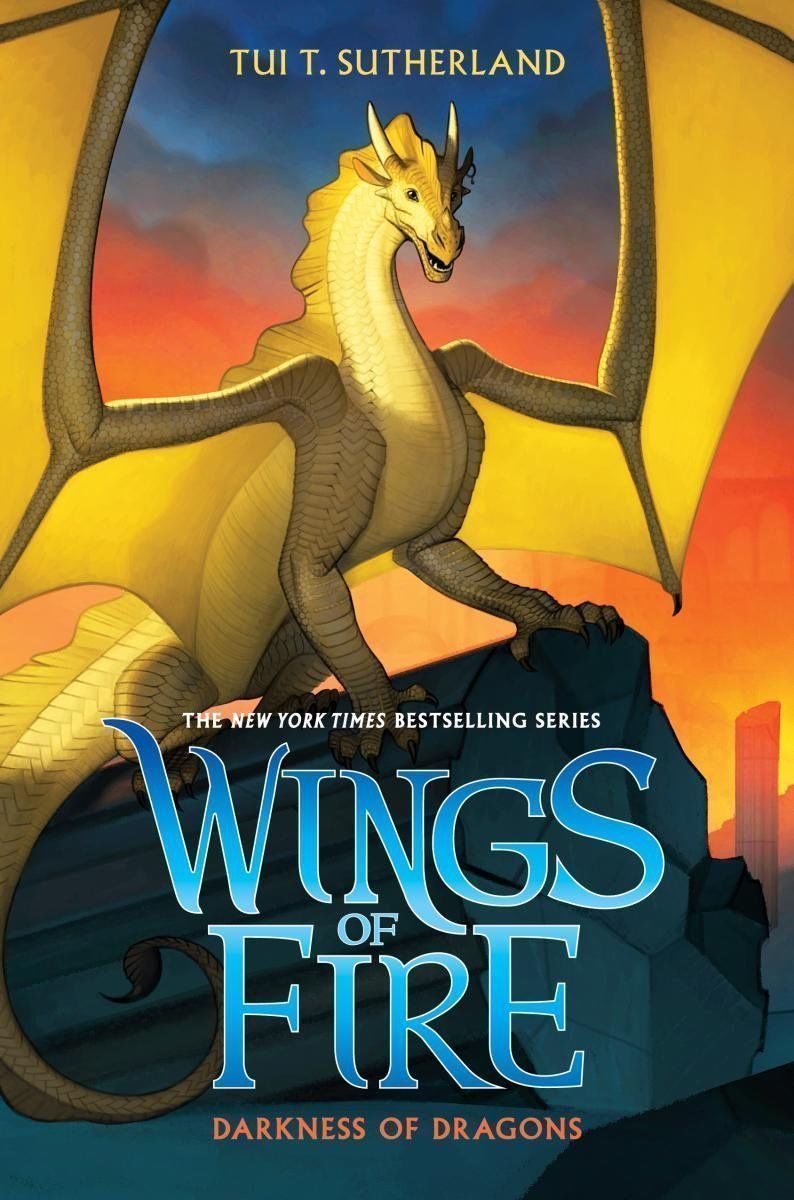Darkness of Dragons (Wings of Fire #10) by Tui T. Sutherland (2017, Hardcover)