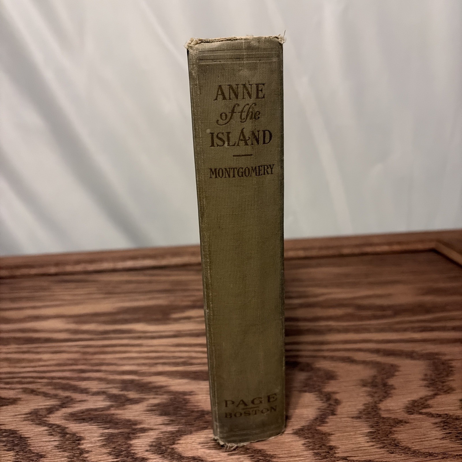 1909 Anne of the Island L.M. Montgomery 1st Ed 1st Impression Antique HC Book