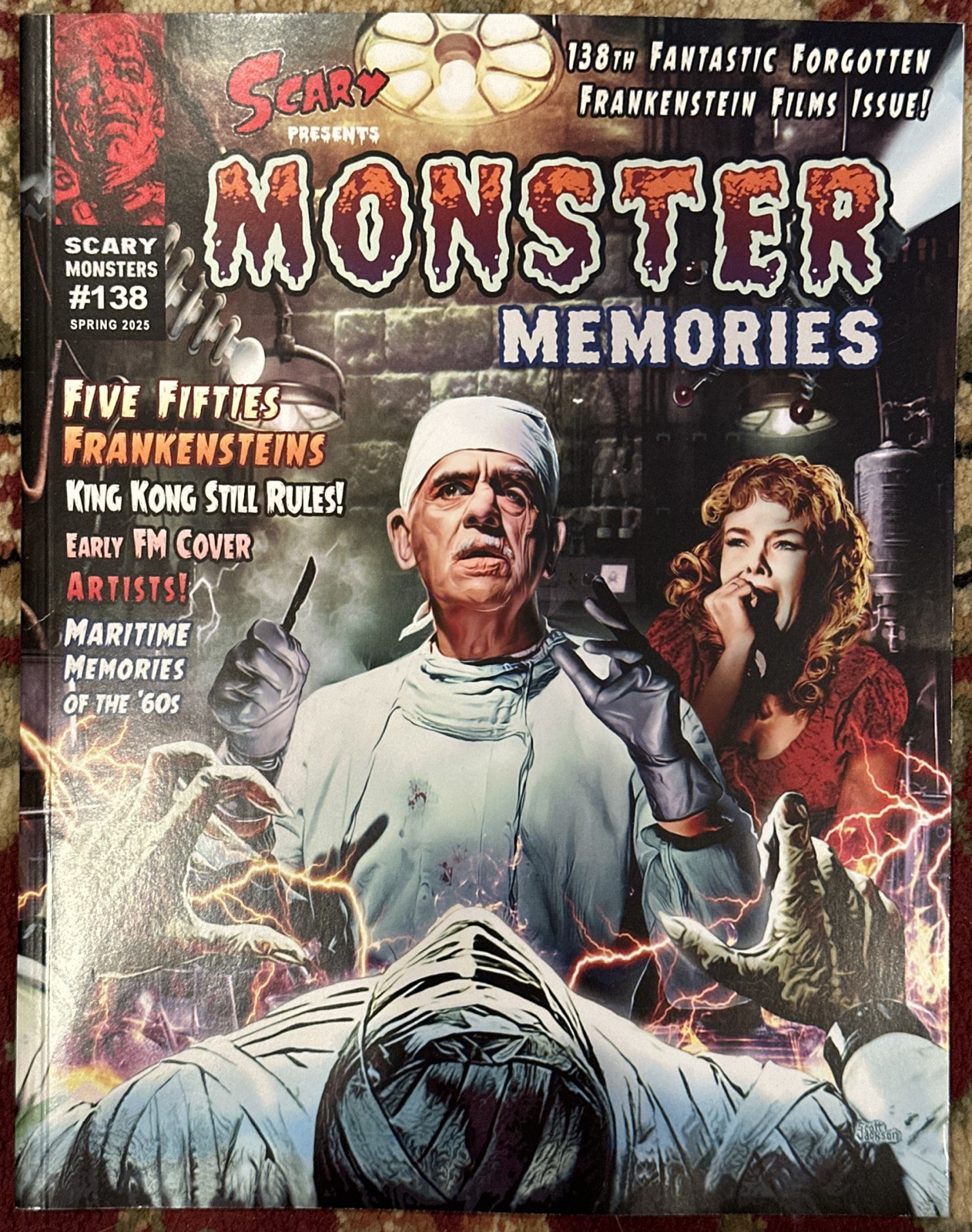 Scary Monster Memories Magazine Issue 138 Spring 2025
