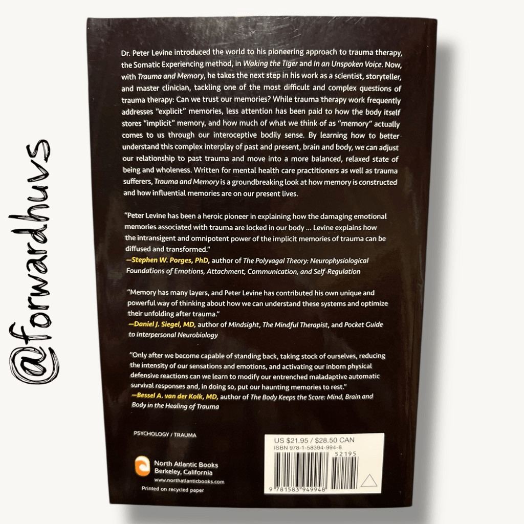 Trauma and Memory by Peter A. Levine Paperback