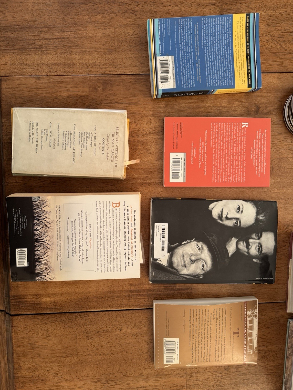 Truman Capote Book and Movie Set – 22 Books And 9 Videos By And About Capote