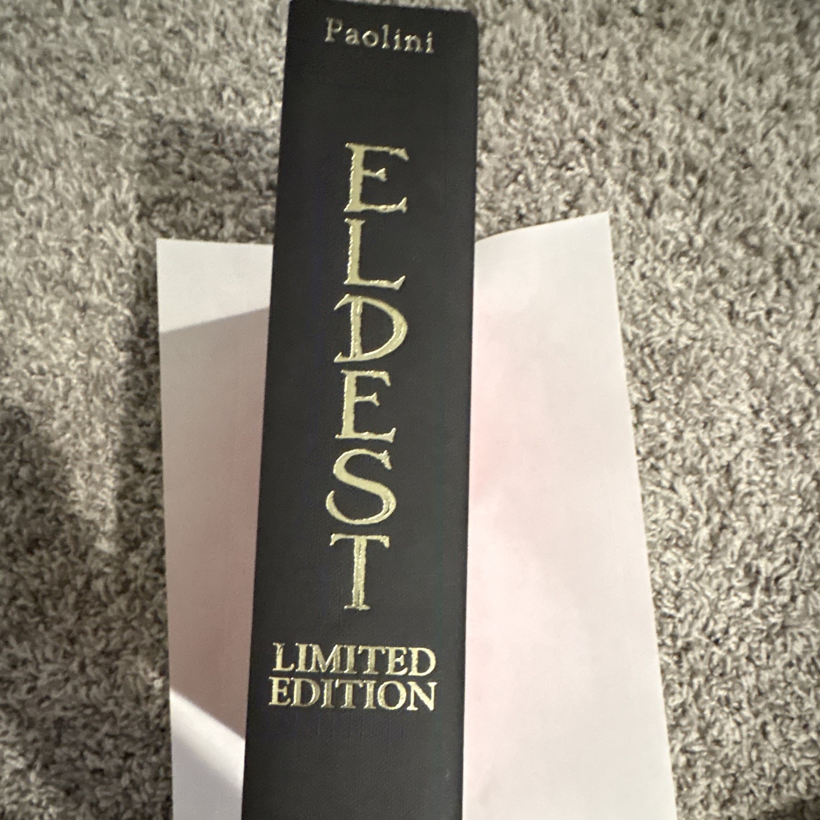 Christopher Paolini Eldest Limited Edition Hardcover Fantasy (English)