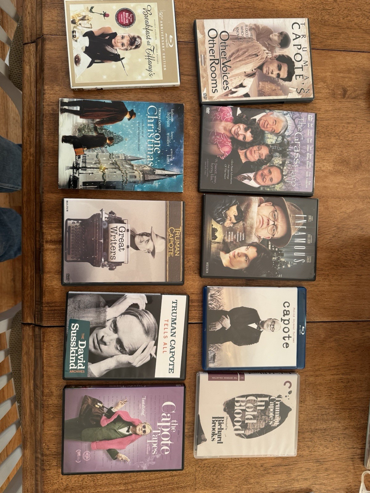 Truman Capote Book and Movie Set – 22 Books And 9 Videos By And About Capote