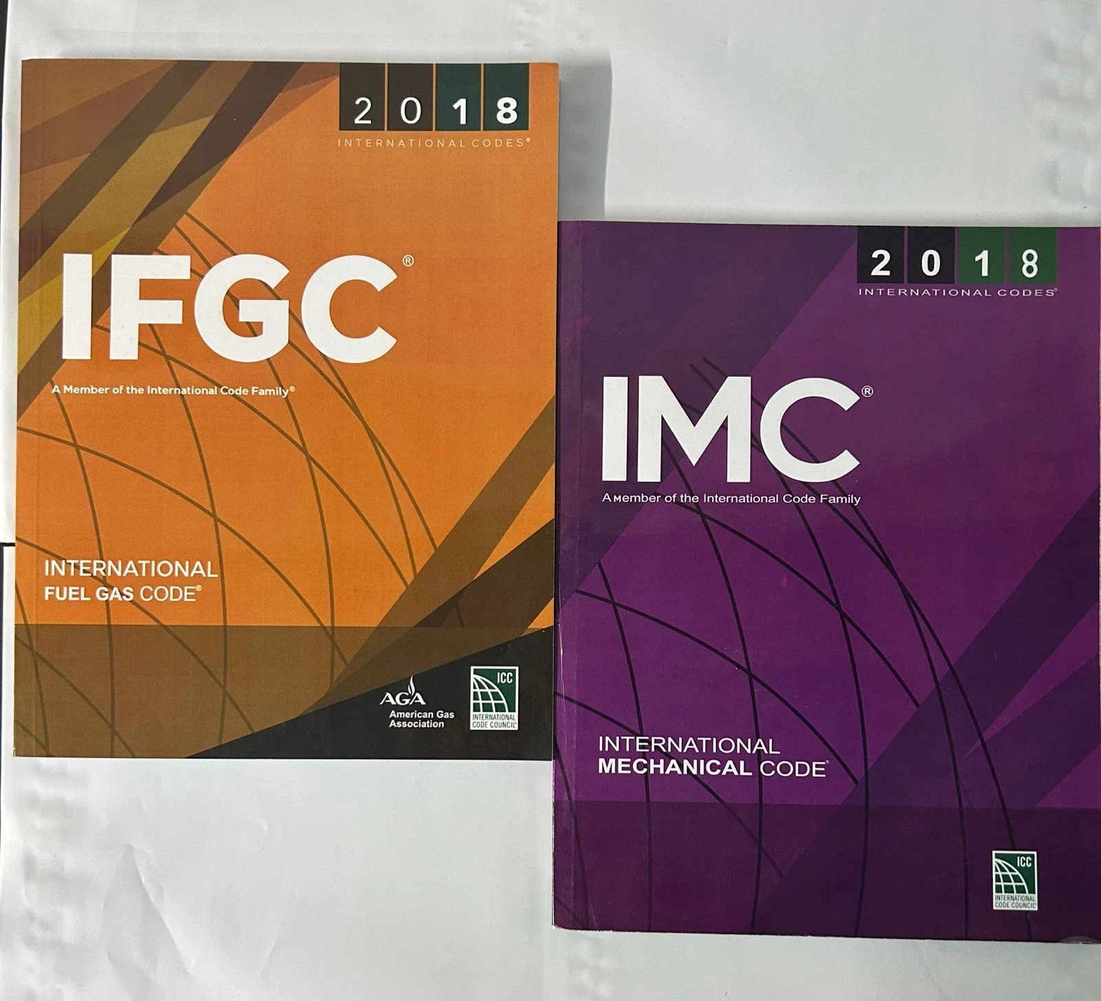IFGC 2018 and IMC 2018 Mechanical Code & Fuel gas Code Combo
