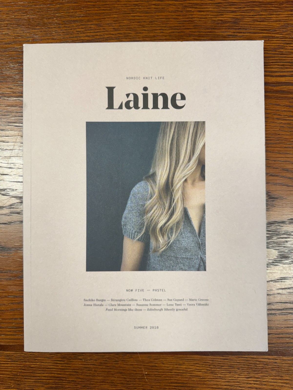 Laine Magazine Nordic Knit Life Issue 5 Summer 2018 Out of Print 🧶 📚